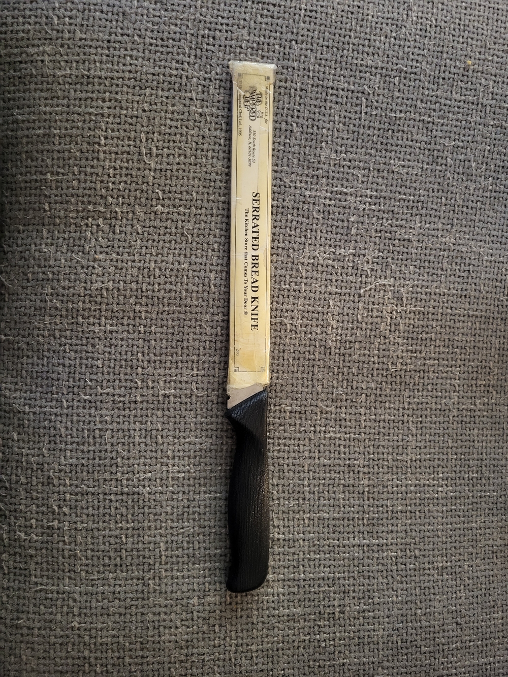 Pampered Chef Vintage #1285 Serrated Bread Knife